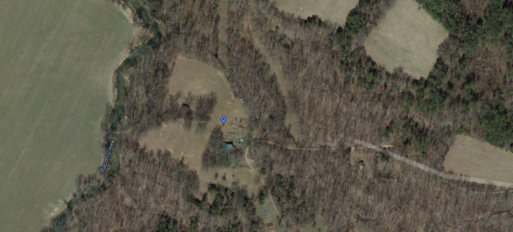 A satellite view of my farm.